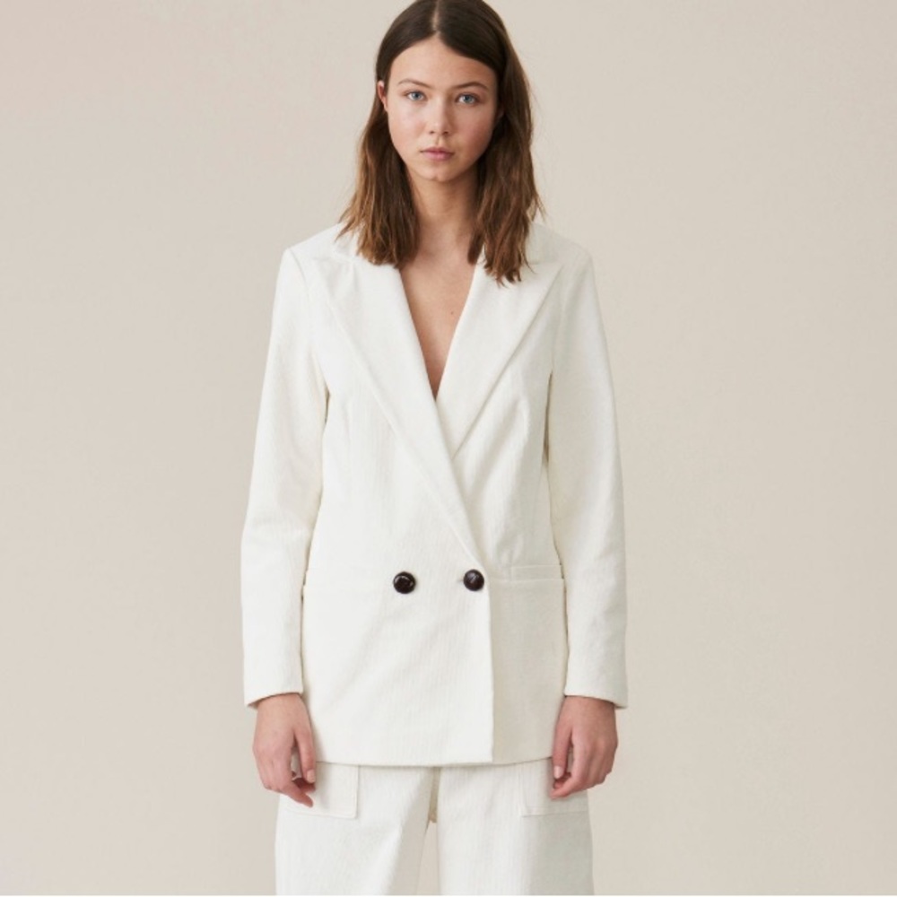 Ganni Corduroy Blazer